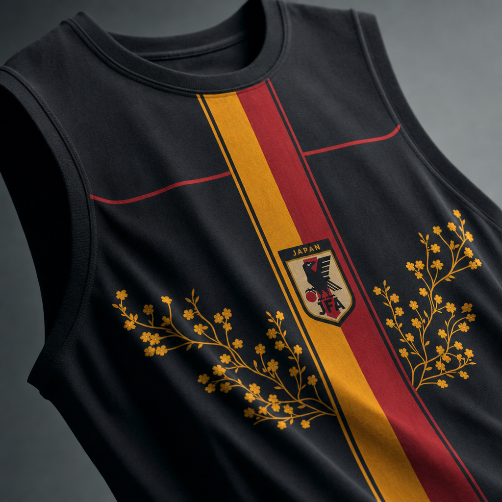Japan Jersey Gym Vest