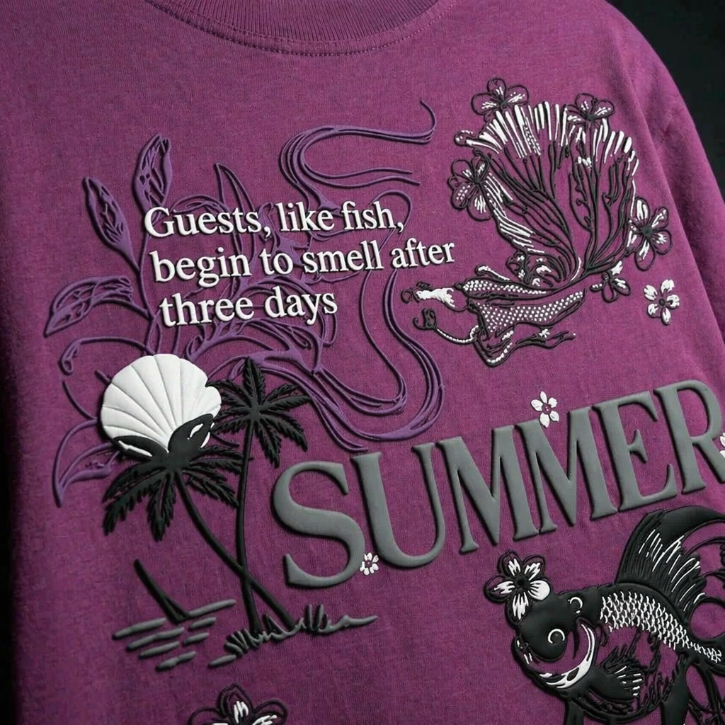 Summer Oversized Premium T-Shirt