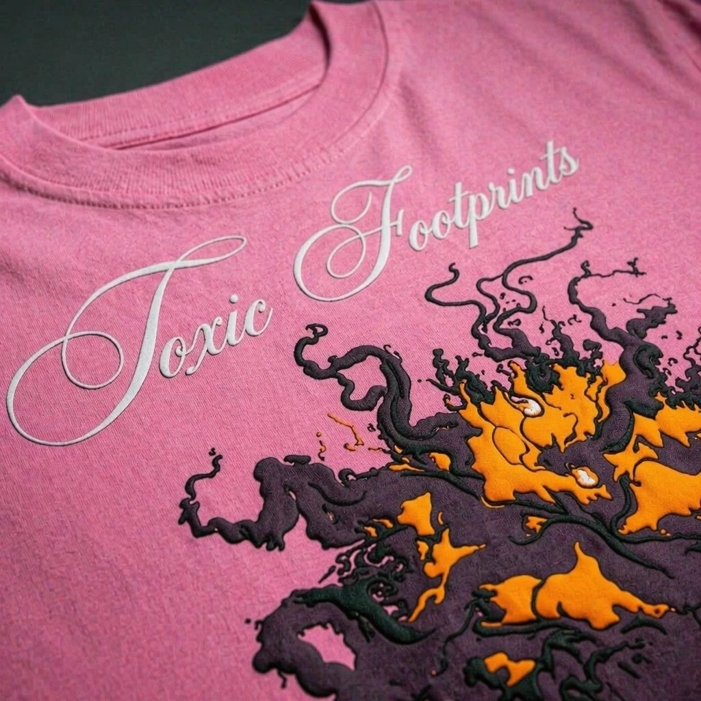 Toxic Footprints Oversized Premium T-Shirt