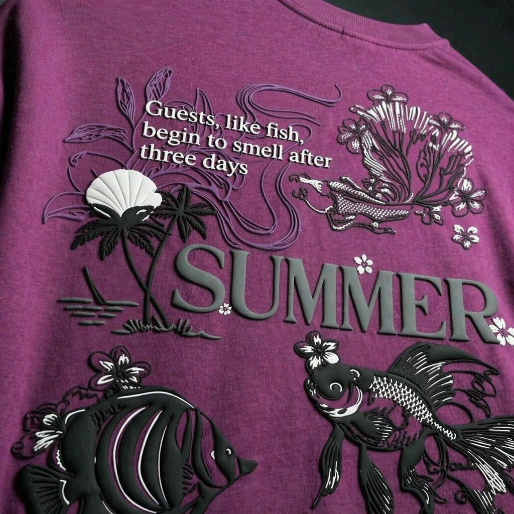 Summer Oversized Premium T-Shirt