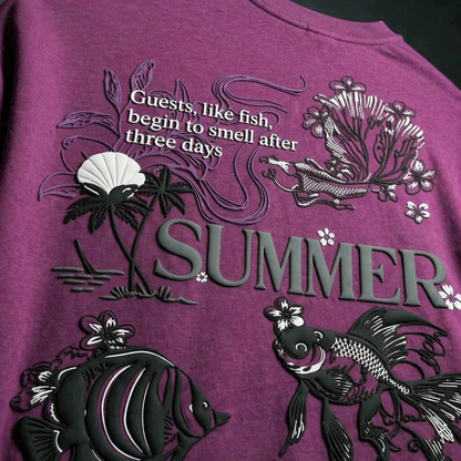 Summer Oversized Premium T-Shirt