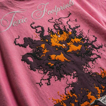 Toxic Footprints Oversized Premium T-Shirt