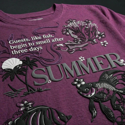Summer Oversized Premium T-Shirt