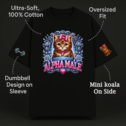 🐱 Alpha Male Oversized Tshirt
