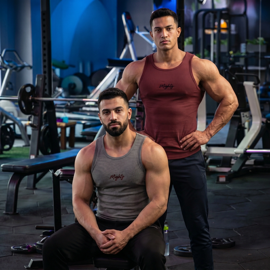 Ribbed Signature Vest 2-Pack (R/G)