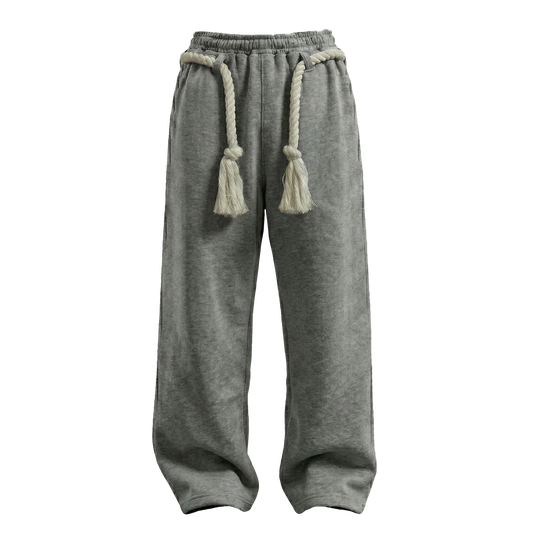TOJI Rope Unisex Straight Fit Baggy Pants