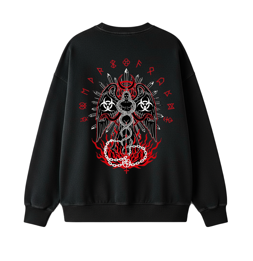 Ruin Premium Oversized Heavyweight Sweatshirt