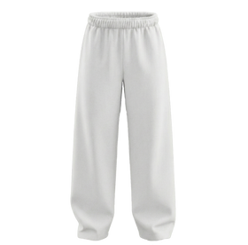 White TOJI Straight Fit Baggy Pants