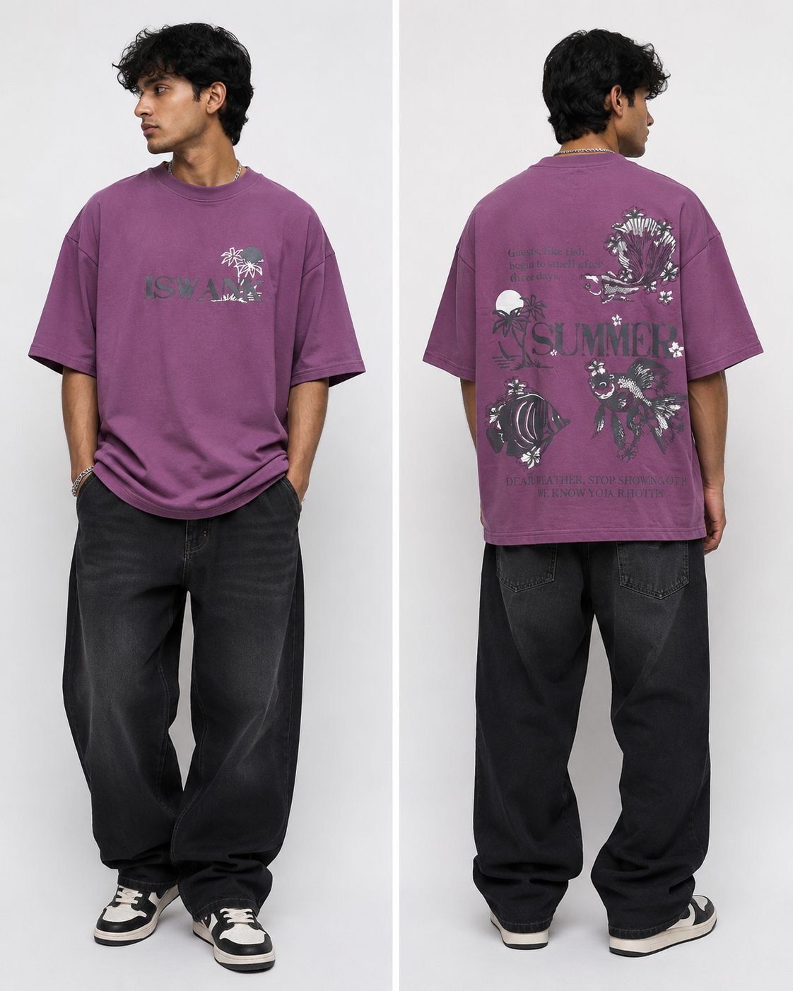Summer Oversized Premium T-Shirt